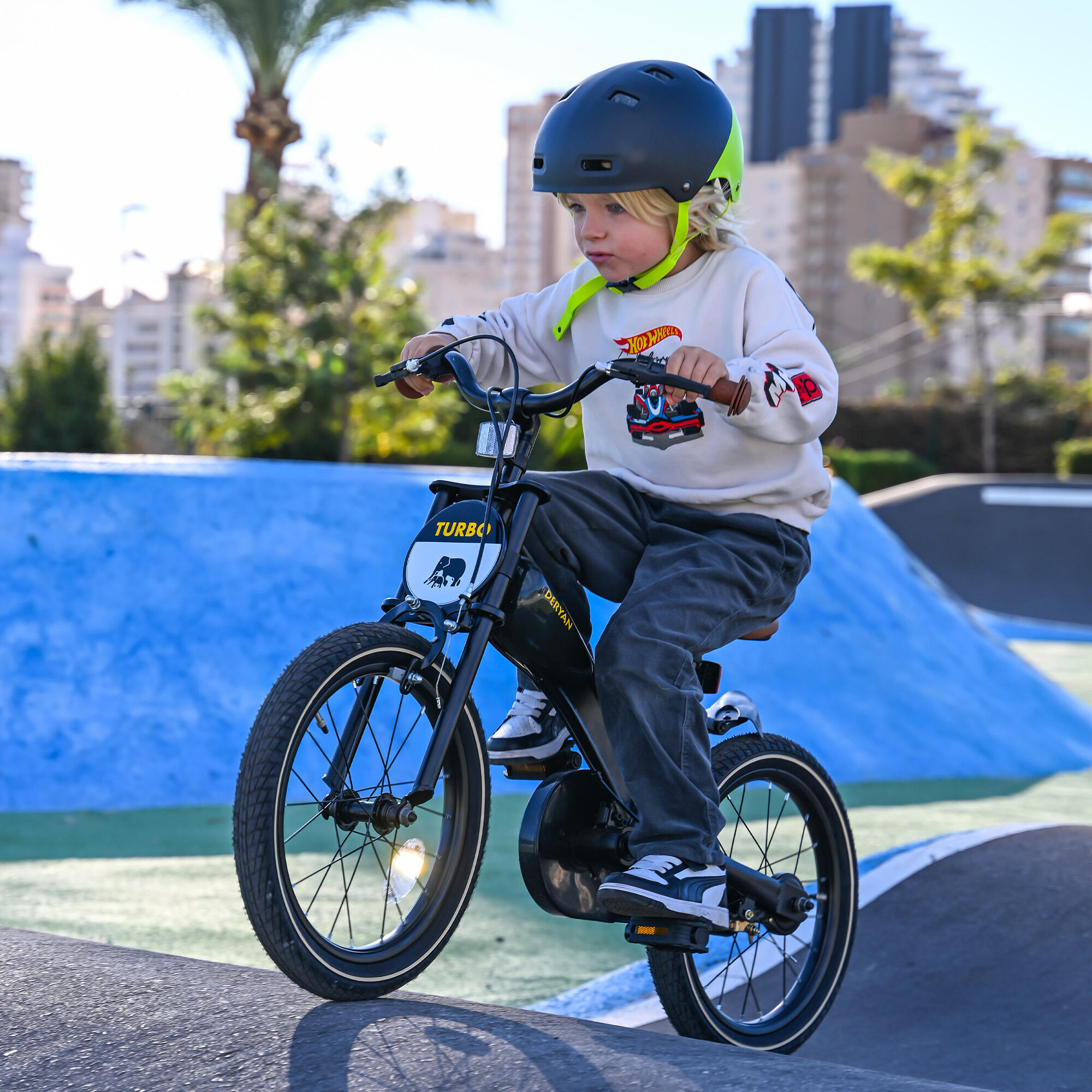 Bicicleta Infantil Deryan Turbo 3-en-1 - 14 Pulgadas - Negro 2/8