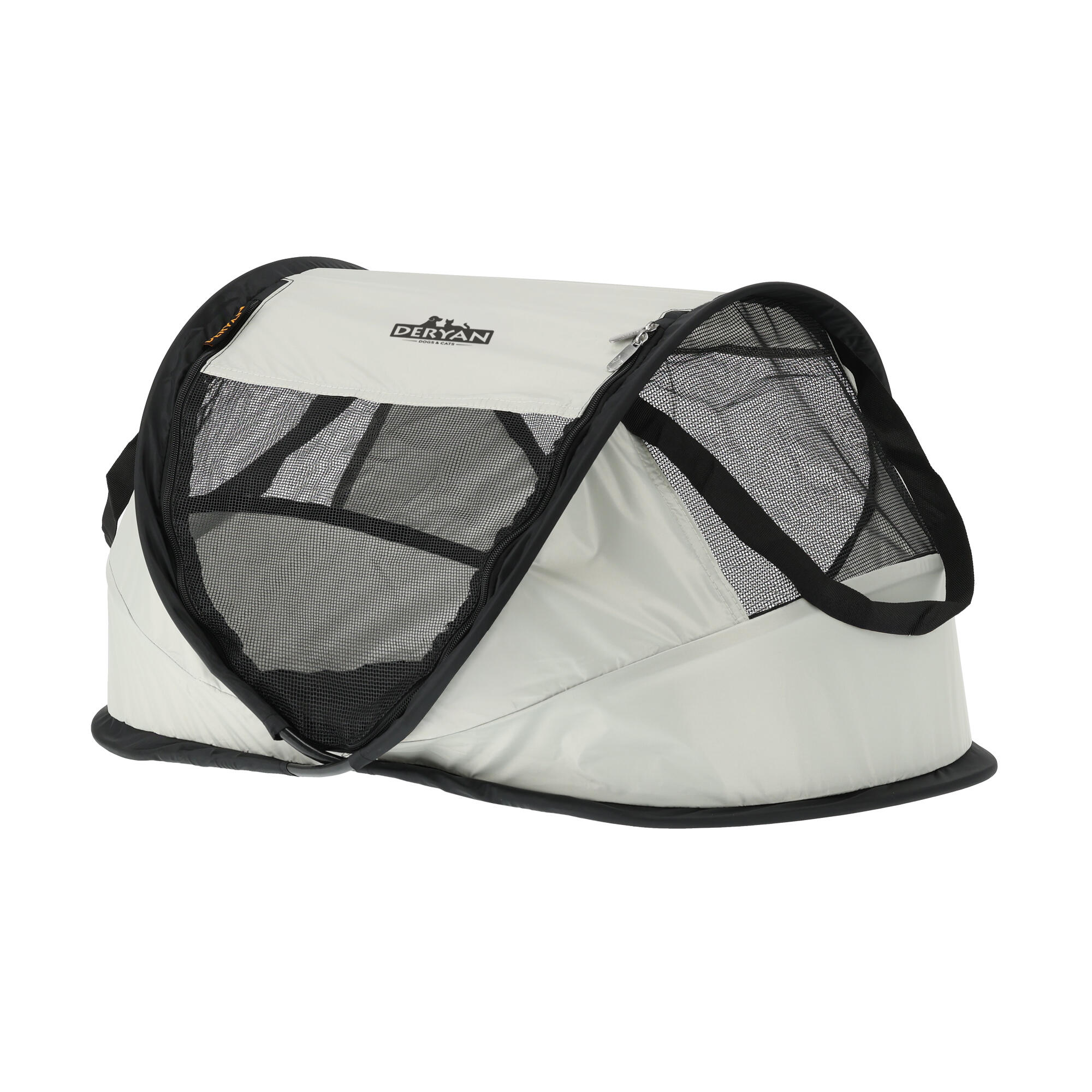 Deryan Dogs & Cats - Luxe Pop-Up Pet Travel-Cot - Hondenren - Opvouwbare Bench 3/8