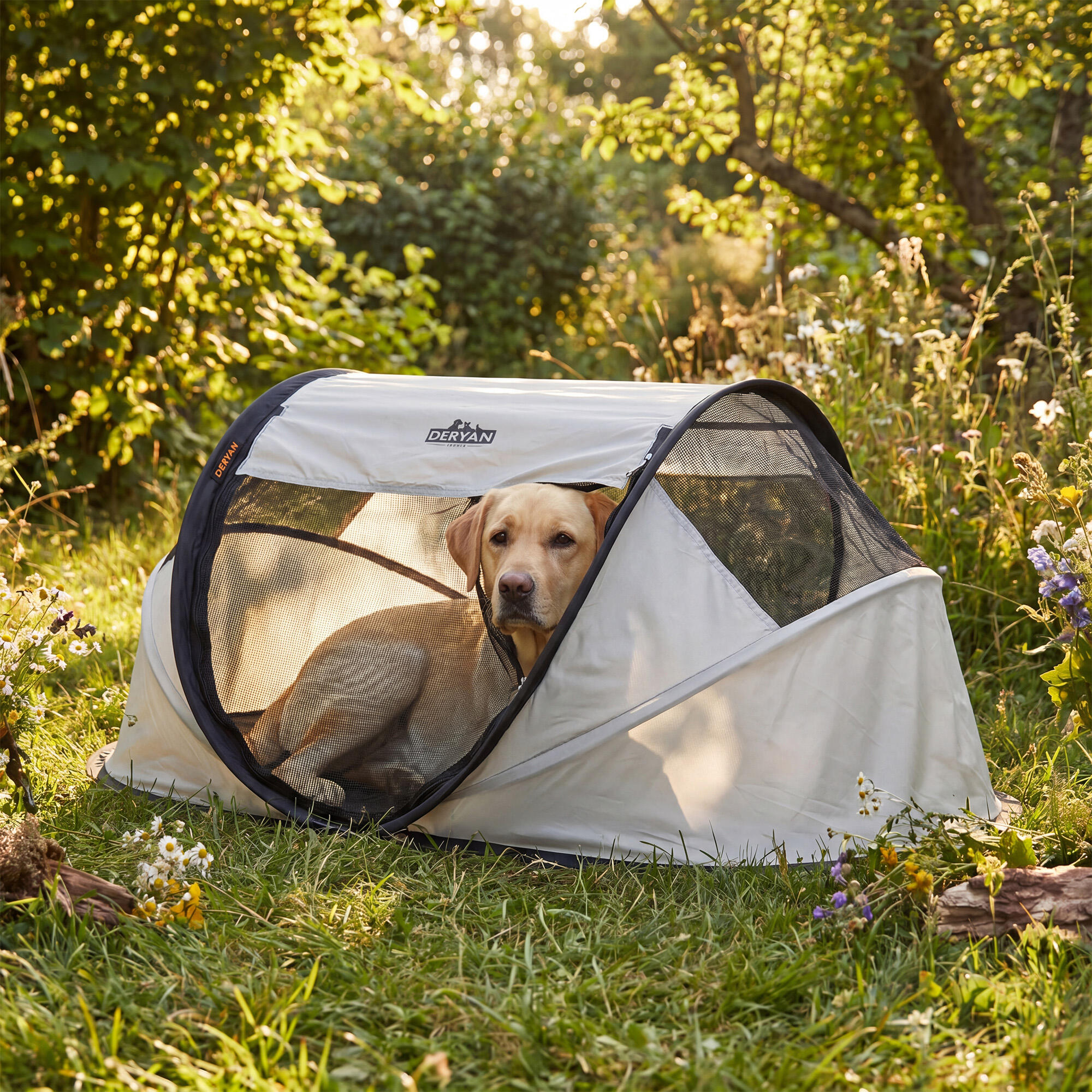 Cama de Viaje Pop-Up para Mascotas - Para Perros y Gatos - Mediana 7/8