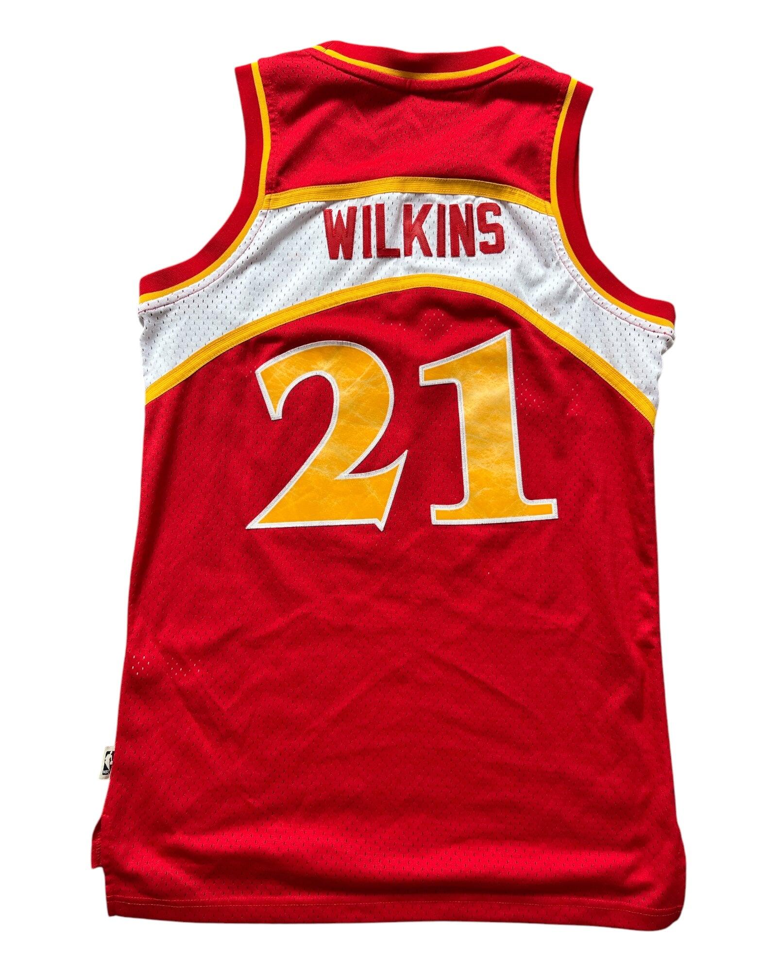 Tweedehands - NBA Shirt Atlanta Hawks 1986/1987 Away Wilkins (S) - Als nieuw 2/2