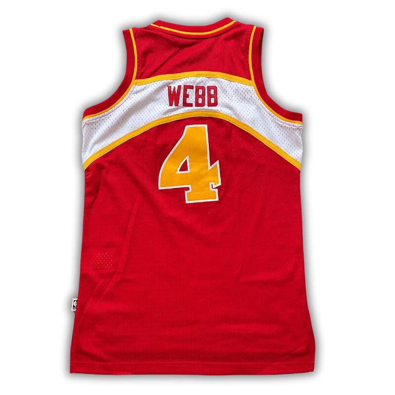 Tweedehands - NBA Shirt Atlanta Hawks 1995/1996 Away Webb (S) - Als nieuw 2/2