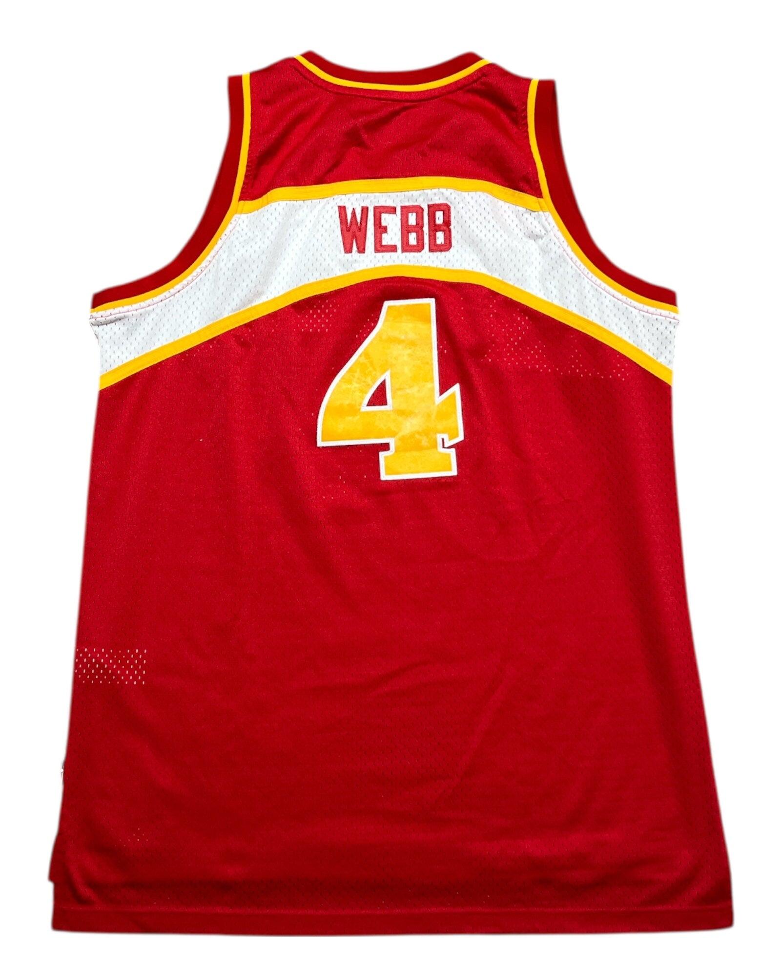 Tweedehands - NBA Shirt Atlanta Hawks 1995/1996 Away Webb (XL) - Als nieuw 2/2