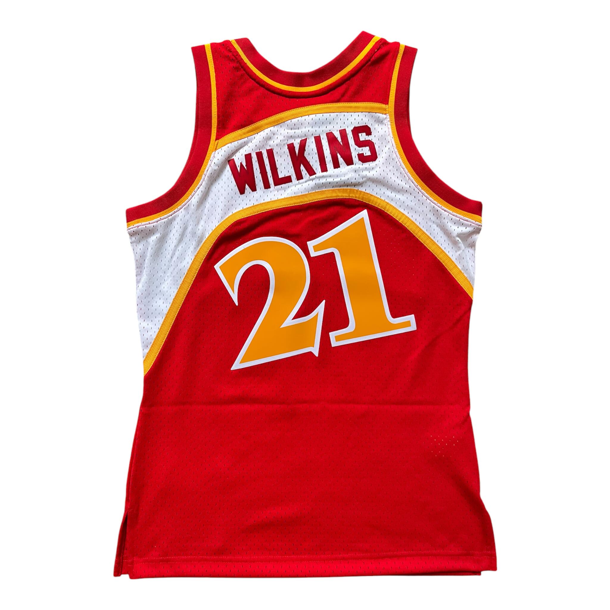 Tweedehands - NBA Shirt Atlanta Hawks 1986/1987 Away Wilkins (S) - Als nieuw 2/2
