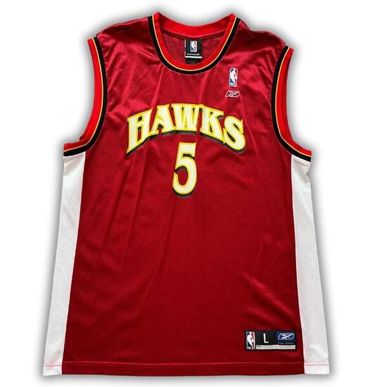 Reconditionné - Maillot NBA Atlanta Hawks 2004/2006 Away Smith - Excellent