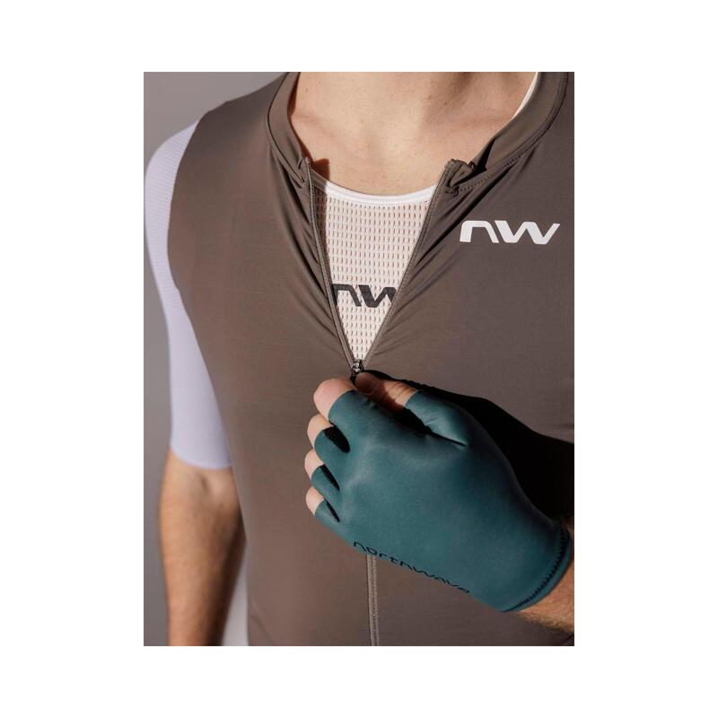 Tricou ciclism Northwave Extreme Evo - nisip/gri gheață | UPF50+
