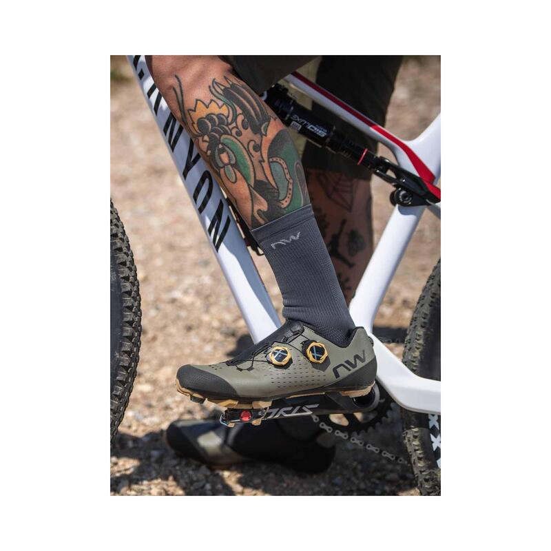 șosete ciclism - Extreme PRO Sock - Black | Grey