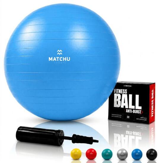 Fitness - Swiss ball 75cm – blauw