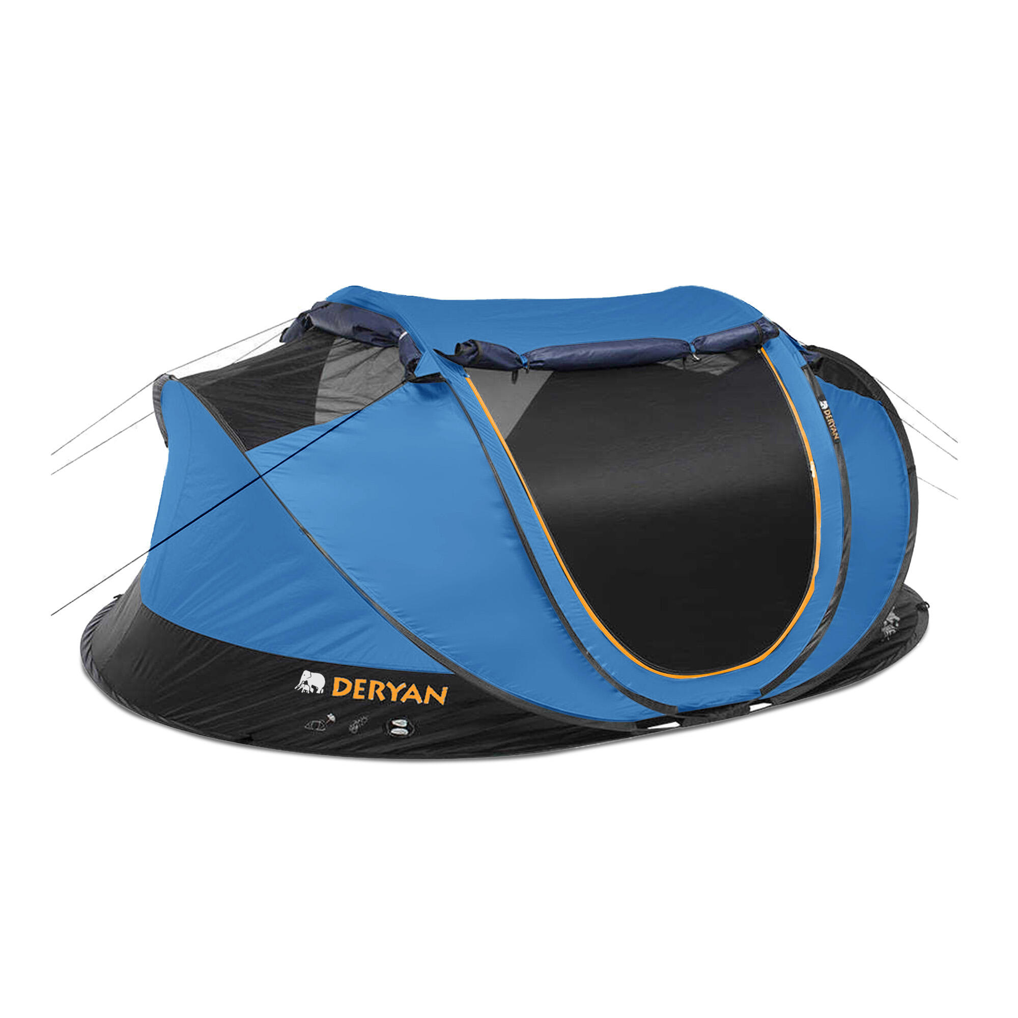 Namiot Deryan Cocoon Pop-Up Luksus 2 Osoby UV 50+ - 2 Sek 2/7