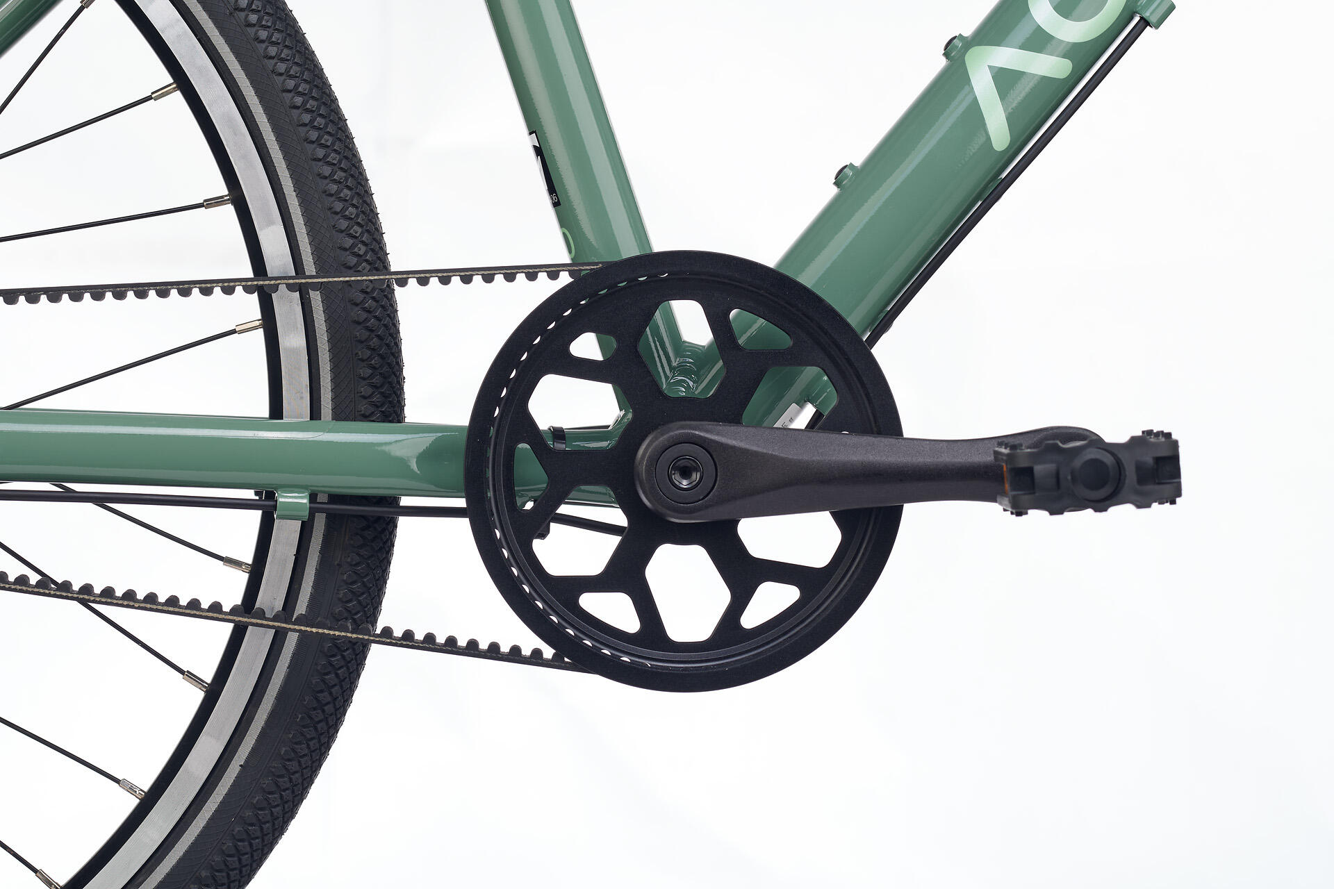 ACADEMY GRADE 5 BELT - 24 inch kinderfiets olive 4/4