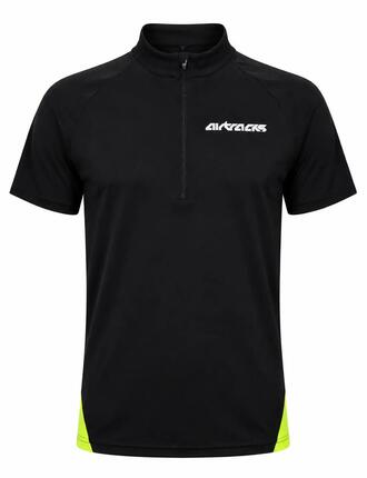 Herren Funktions Laufshirt Air-Tech Schwarz