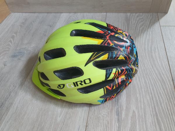 Entre Particuliers - Casque de vélo jaune fluorescent Giro 3/4