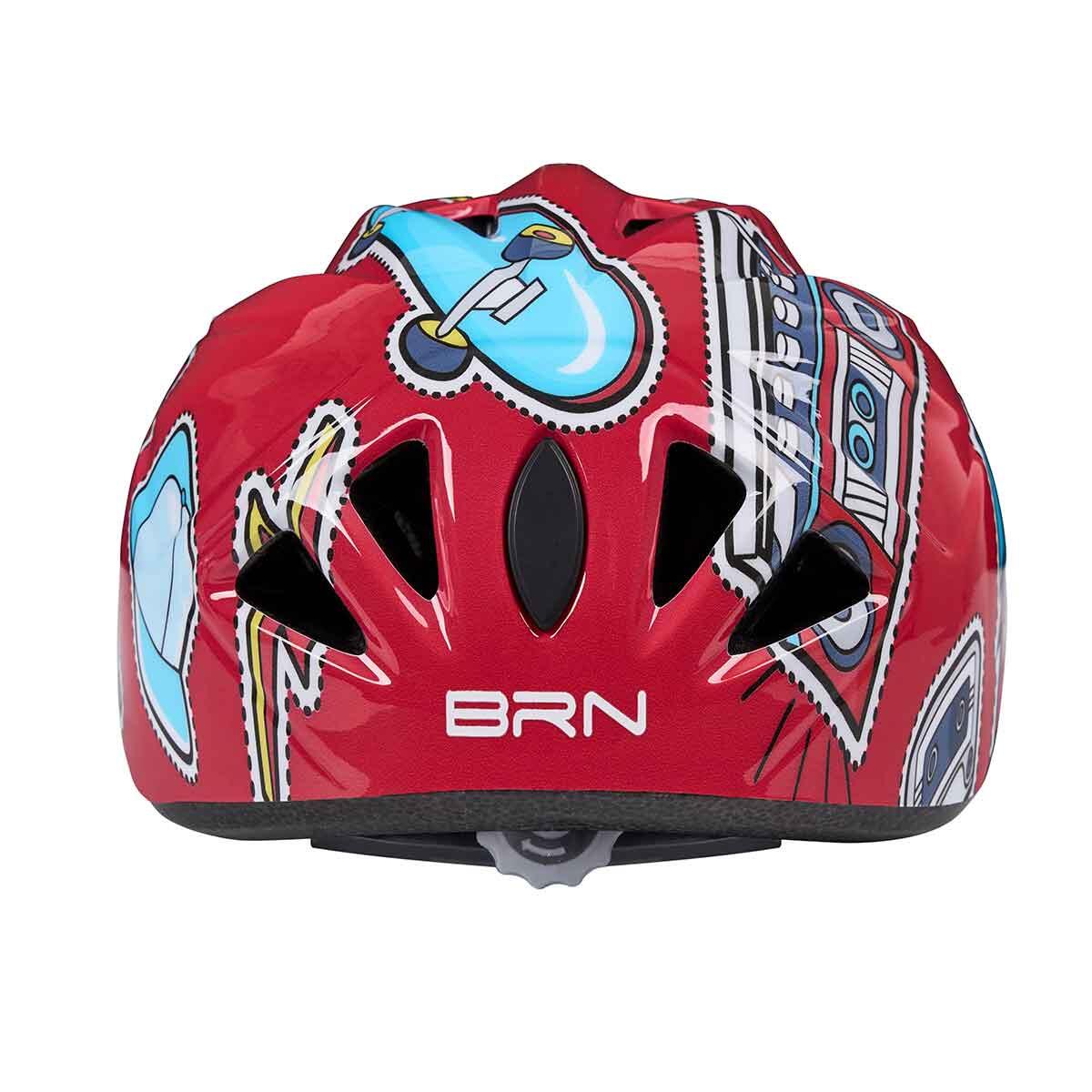 Casco BRN Sticky rosso, taglia S 3/3
