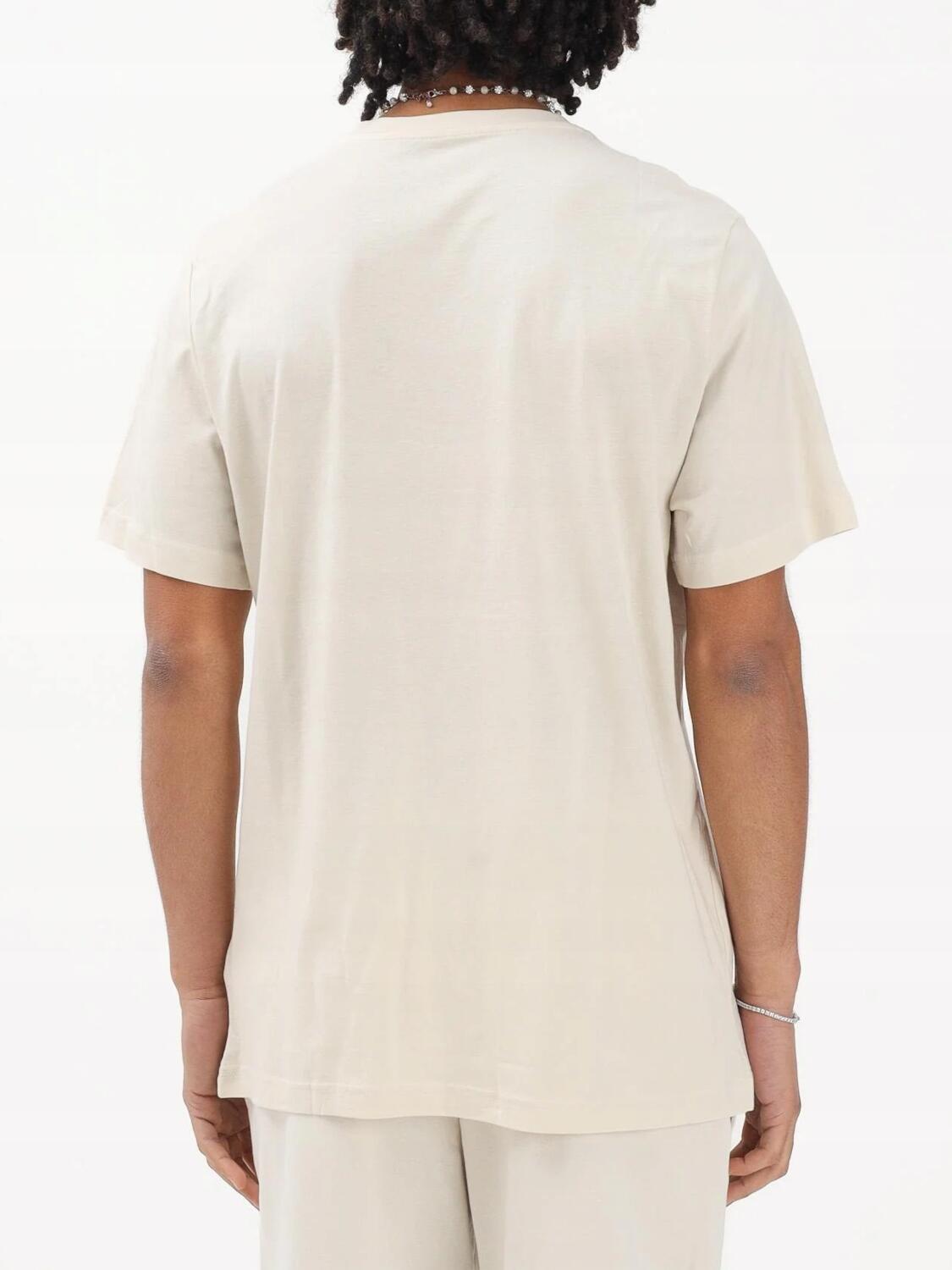 Puma T-Shirt Uomo Essentials 2 Colour N.1 Logo Fresh Water Cotone Beige M 4/4