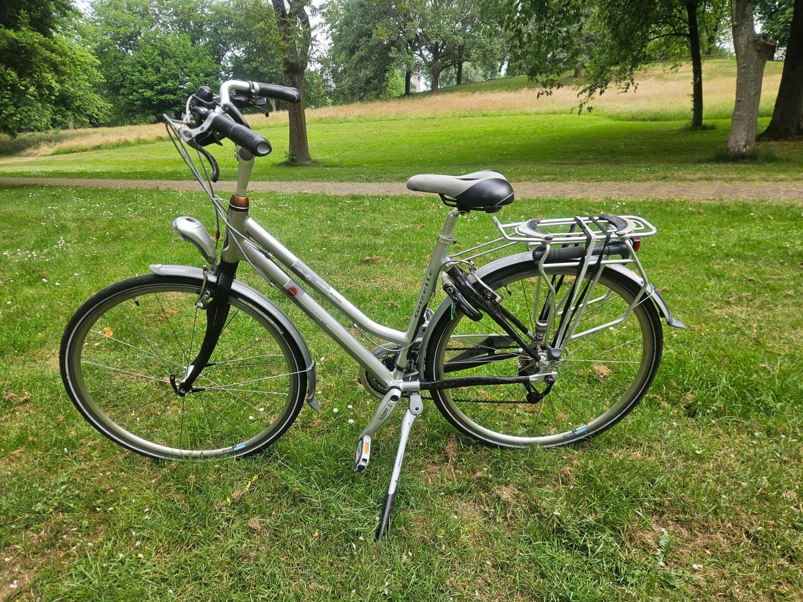 Gazelle Lite Line damesfiets 50 cm, carbon-aluminium, metaalkleur 4/7