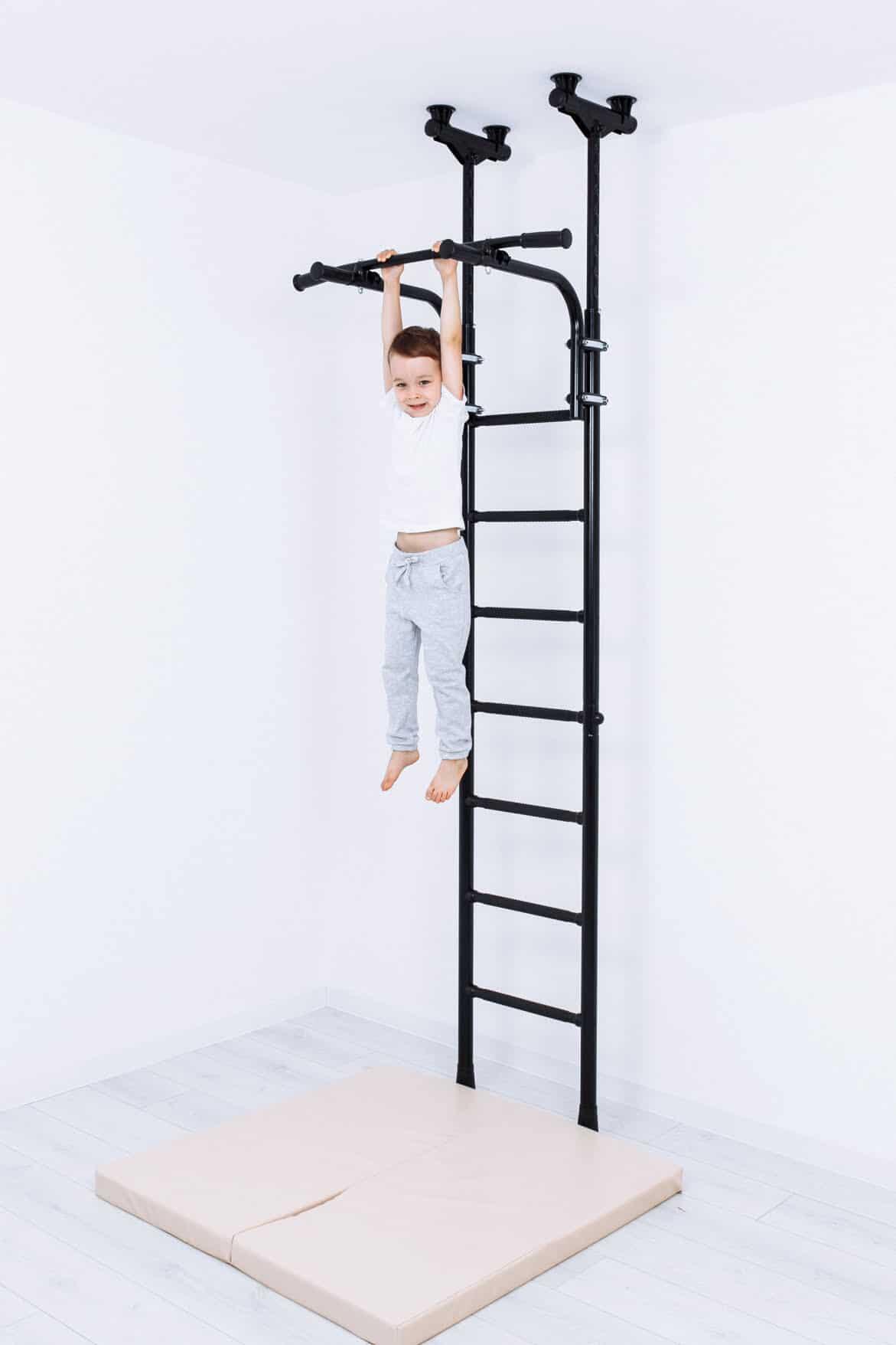 drabinka gimnastyczna Wallbarz Athlet 1D czarna elite 7/7