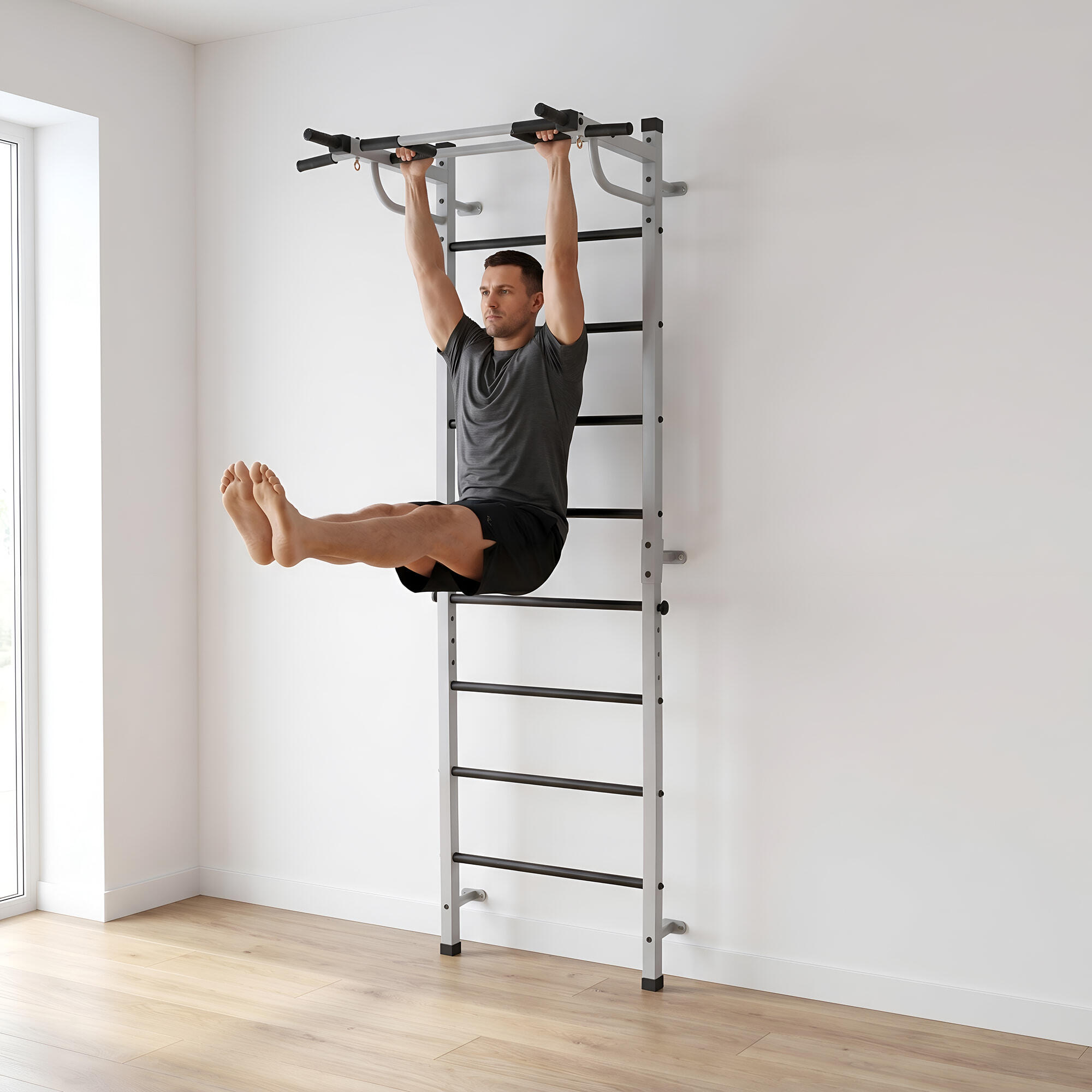 Échelle de gymnastique Kraft Light - argent 7/7