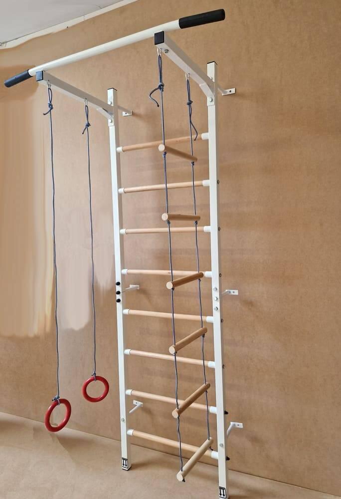 Sport Échelle de gymnastique pour enfant blanche 5/7