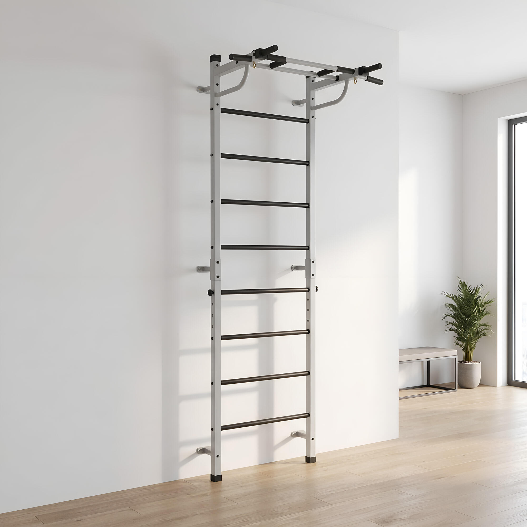 Échelle de gymnastique Kraft Light - argent 5/7