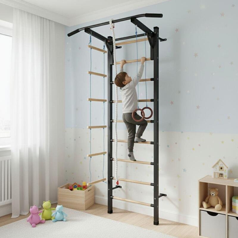 Sport Child Plus scara de gimnastică negru