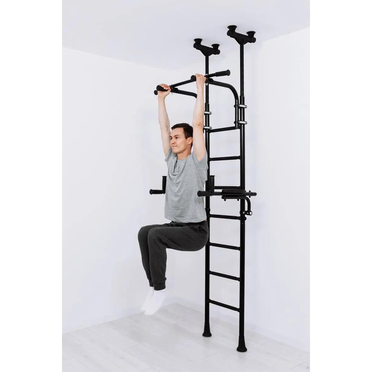 Teenager Plus extensie scara de gimnastică - elite negru