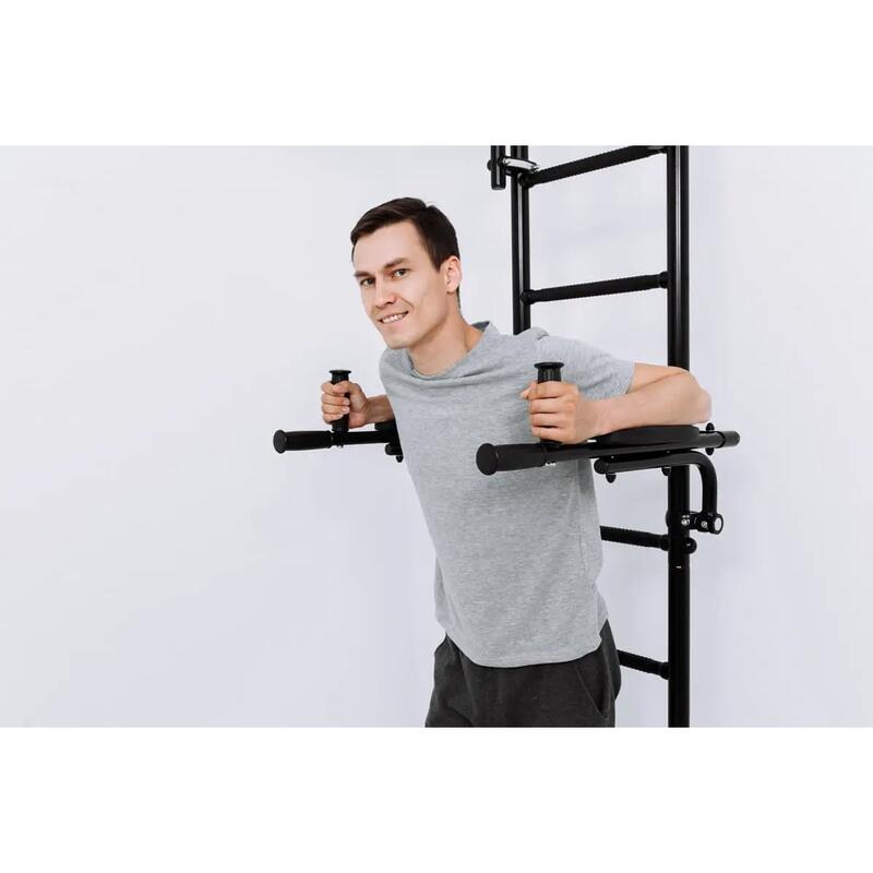 Teenager Plus extensie scara de gimnastică - elite negru