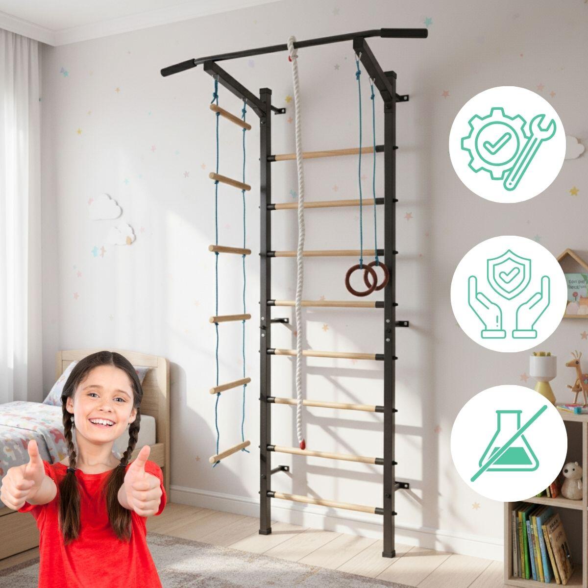Sport Child Plus échelle de gymnastique noir 4/7