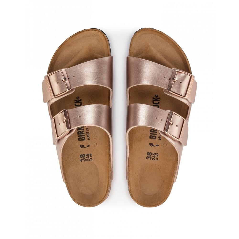 Klapki damskie Birkenstock Arizona Bf Copper 6/7