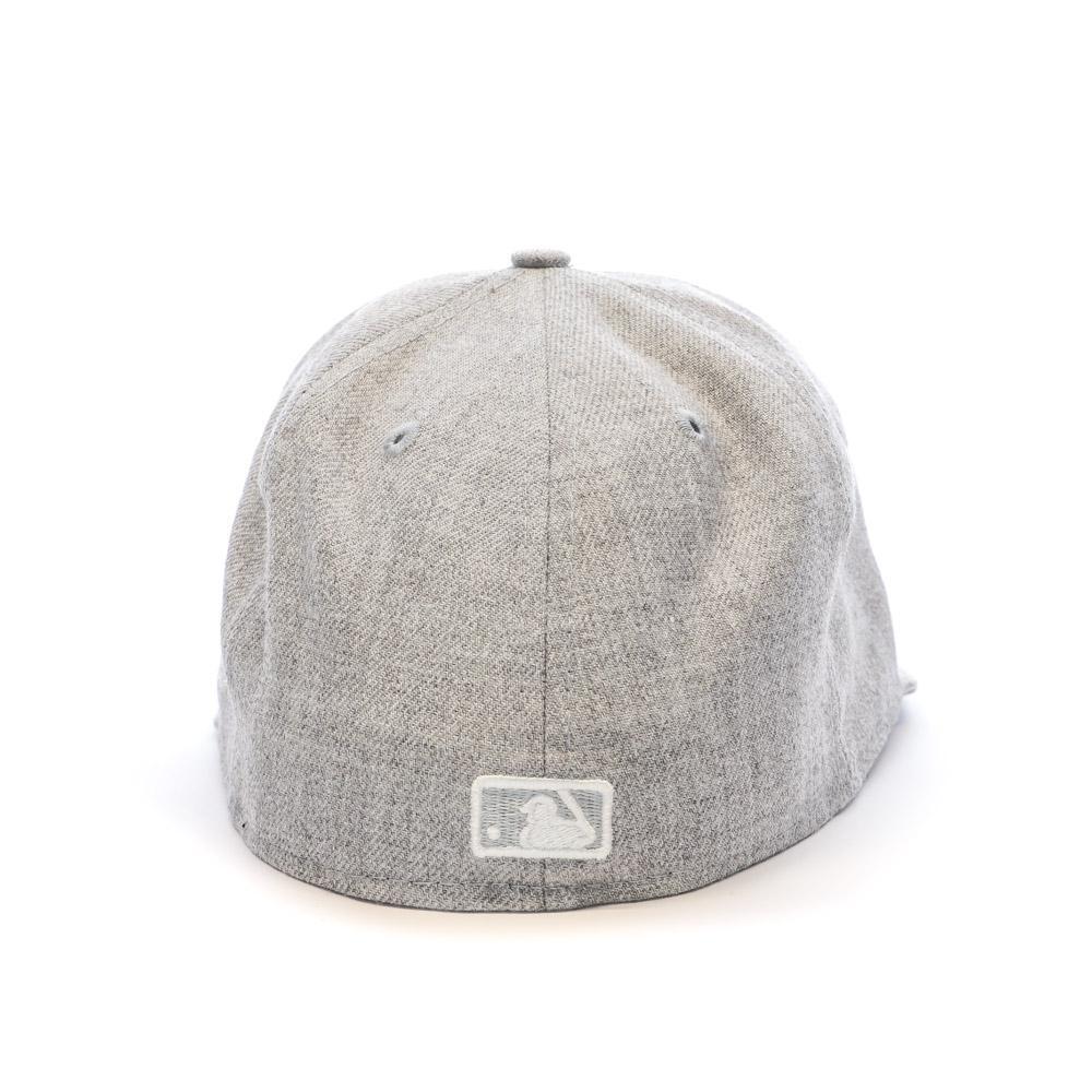 Cappellino Uomo New Era Grigio Melange 3/4