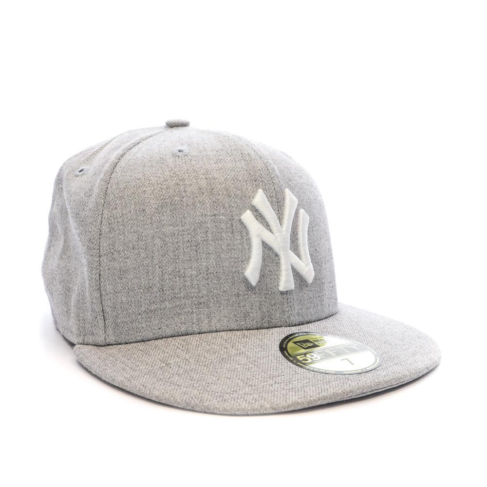 Cappellino Uomo New Era Grigio Melange 2/4