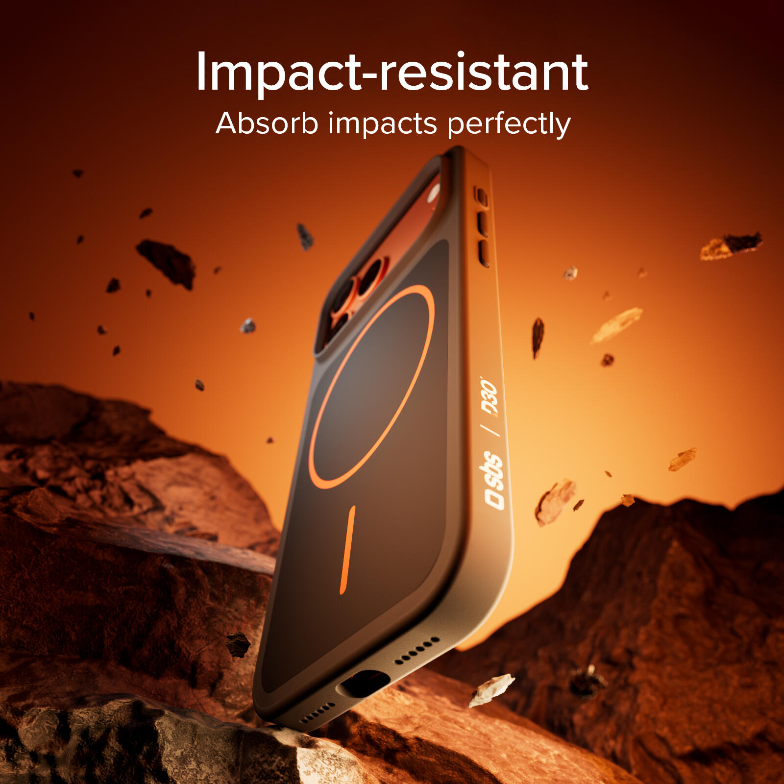 Coque Core compatible MagSafe pour iPhone 17 Pro avec protection D3O anti-chocs 2/7