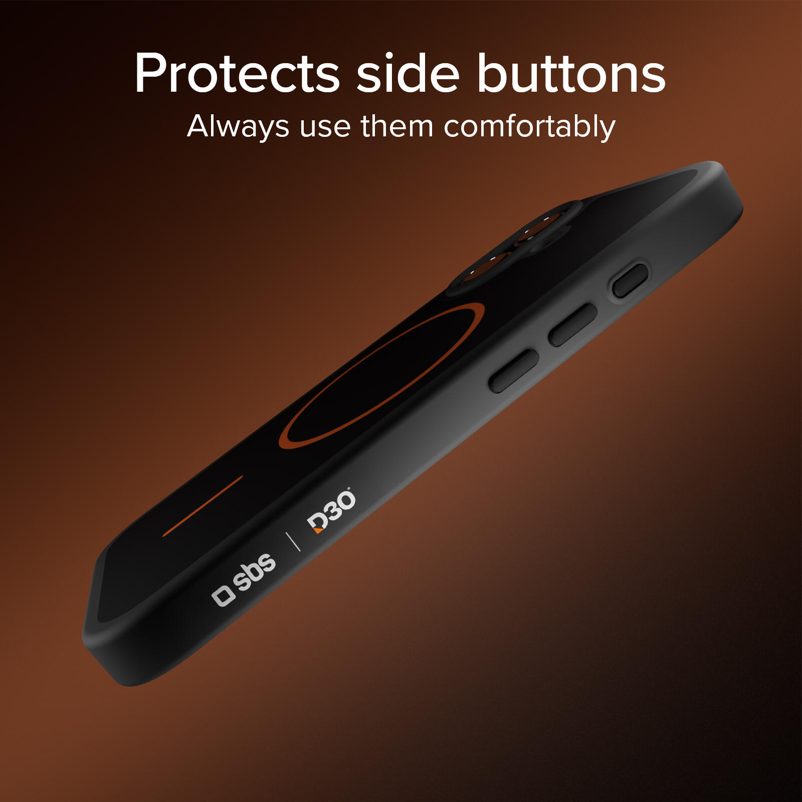 Core Case compatibel met MagSafe voor iPhone 17 met D3O Protector 4/7