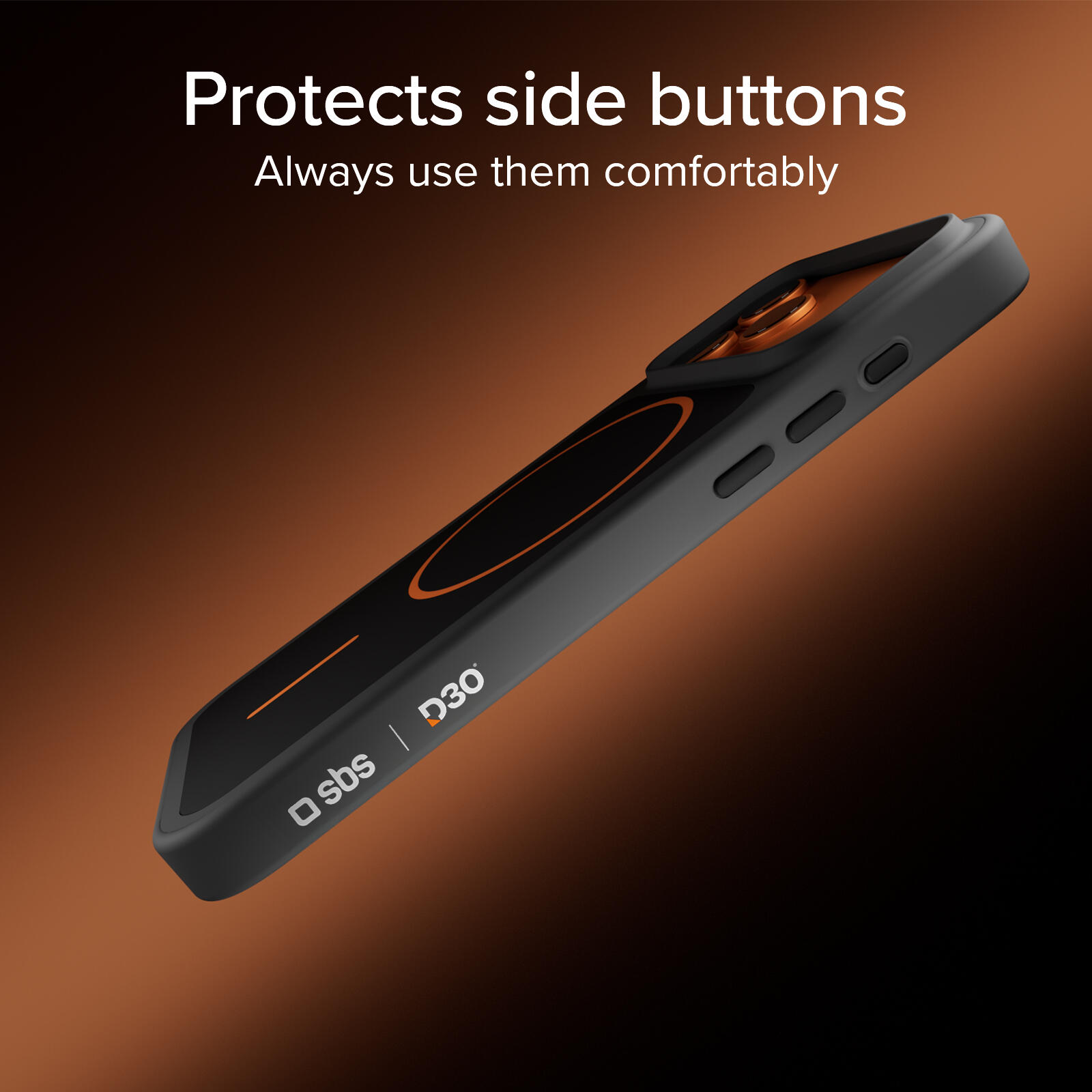 Coque Core compatible MagSafe pour iPhone 17 Pro avec protection D3O anti-chocs 4/7