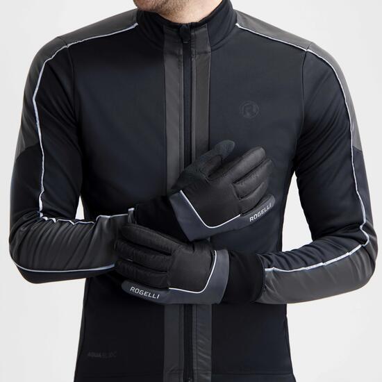 Fietshandschoenen Winter Heren - Padding - Essential HI VIS