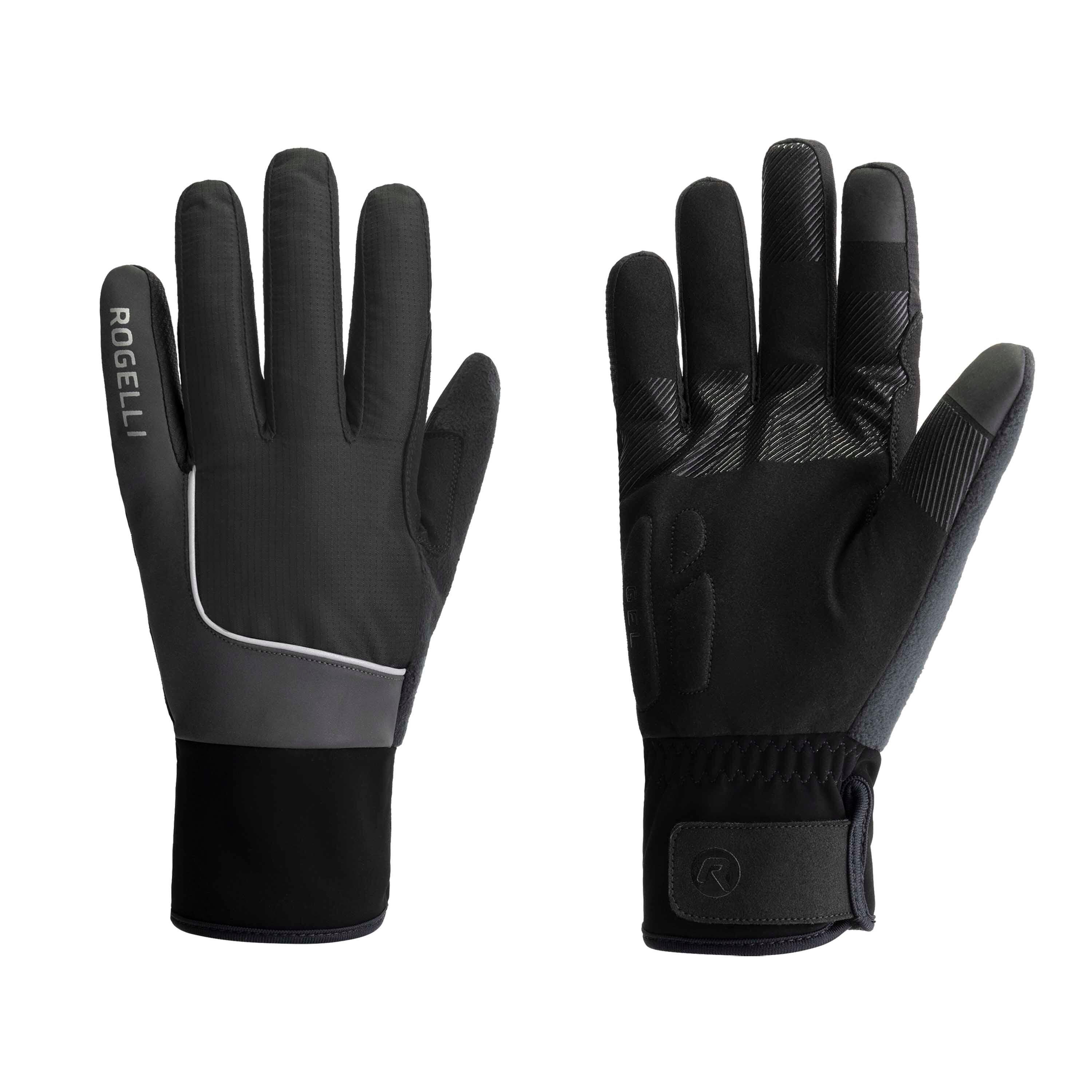 ROGELLI Nepromokavé cyklistické rukavice ESSENTIAL HI VIS