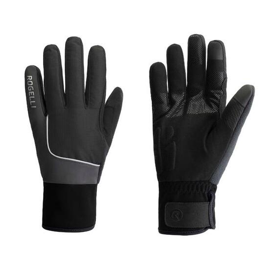 Gants de cyclisme d’hiver homme rembourrés haute visibilité