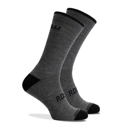 Cyclisme Hiver Chaussettes Longues de Vélo Noir