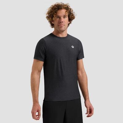 Hardloopshirt ademend sportshirt korte mouwen heren essential