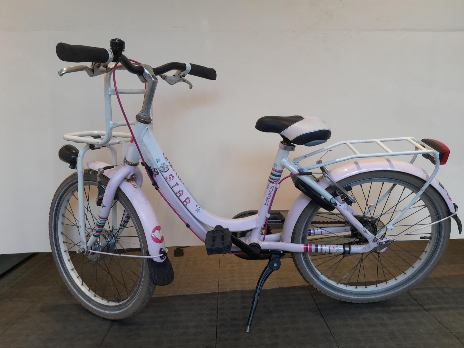 Batavus Star 20" kinderfiets, roze-wit 3/5