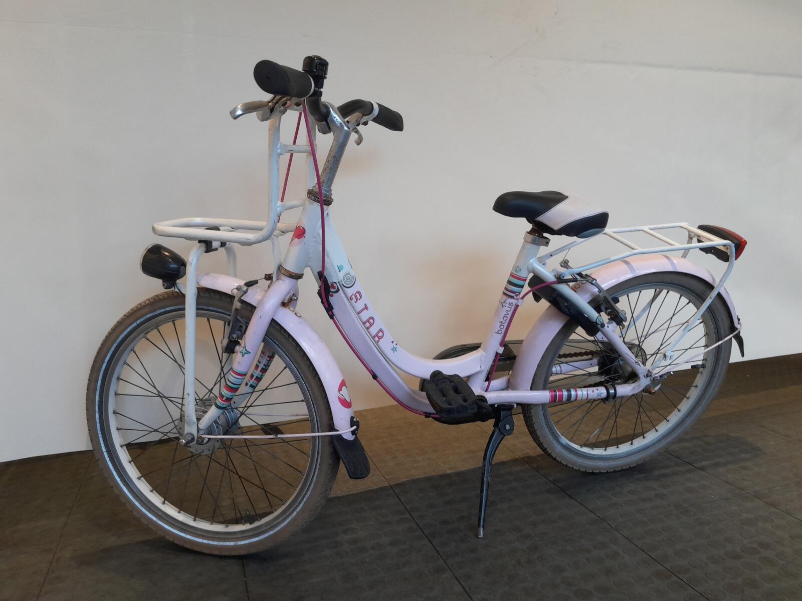 Batavus Star 20" kinderfiets, roze-wit 4/5