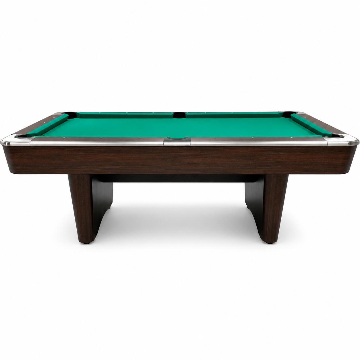 Tavolo da biliardo pool John West Nightshade 8ft con ardesia marrone 3/7