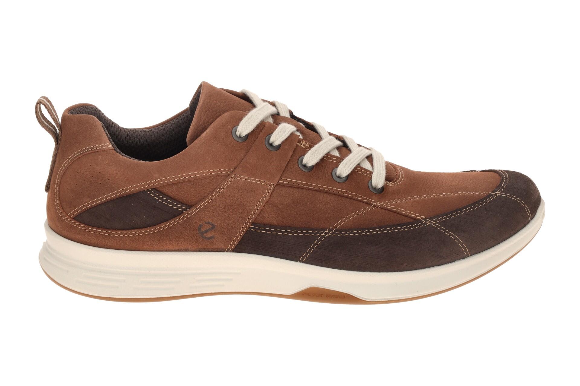Ecco Exceed Schuhe Sneaker braun mocha Nubuck 870114 2/7