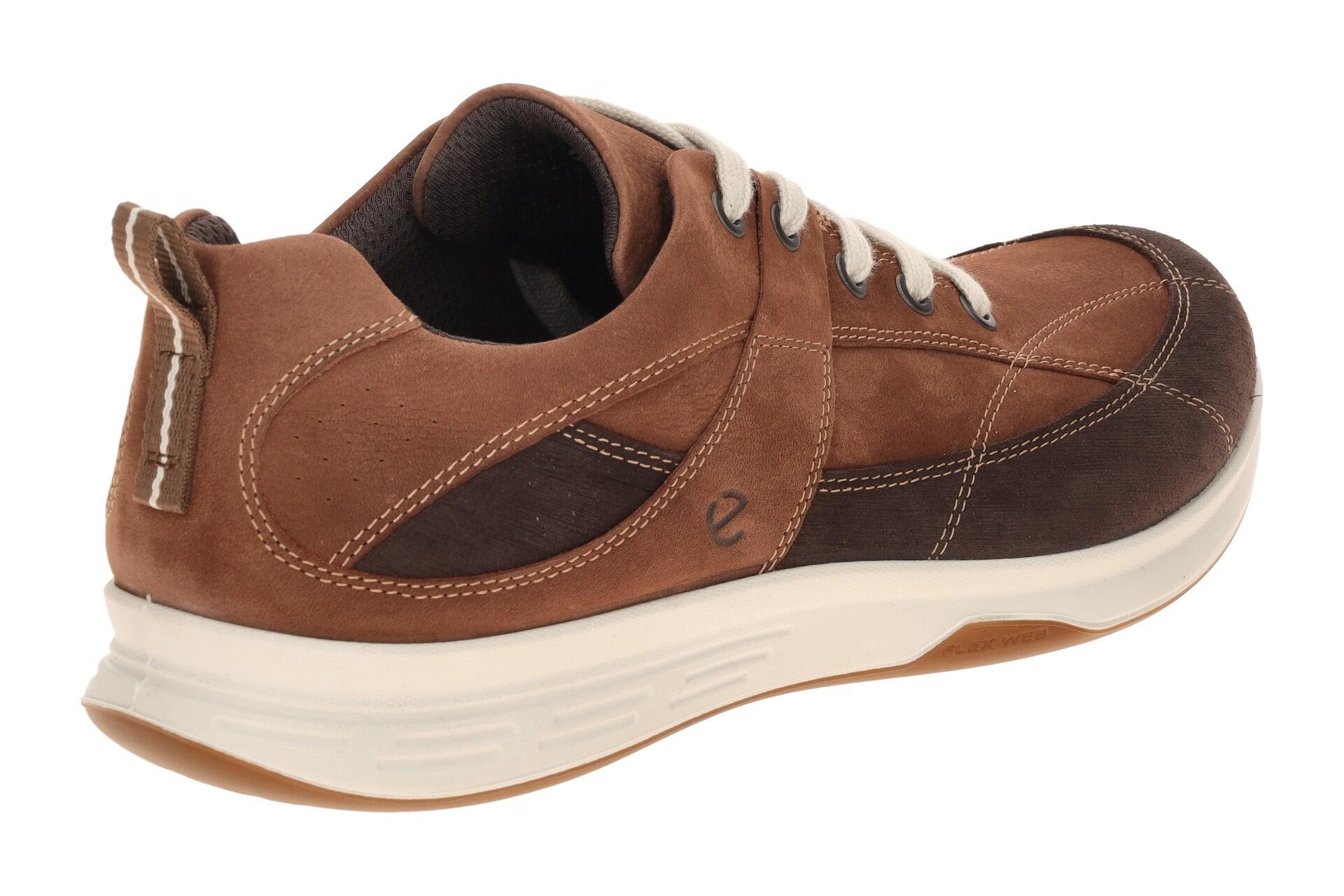 Ecco Exceed Schuhe Sneaker braun mocha Nubuck 870114 4/7