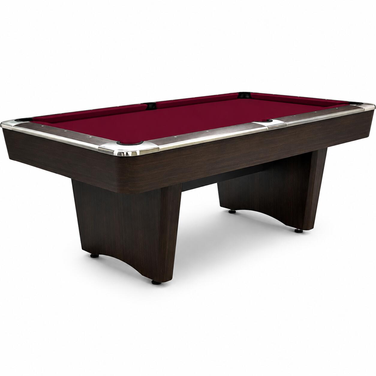 Tavolo da biliardo pool John West Nightshade 8ft con ardesia marrone 6/7