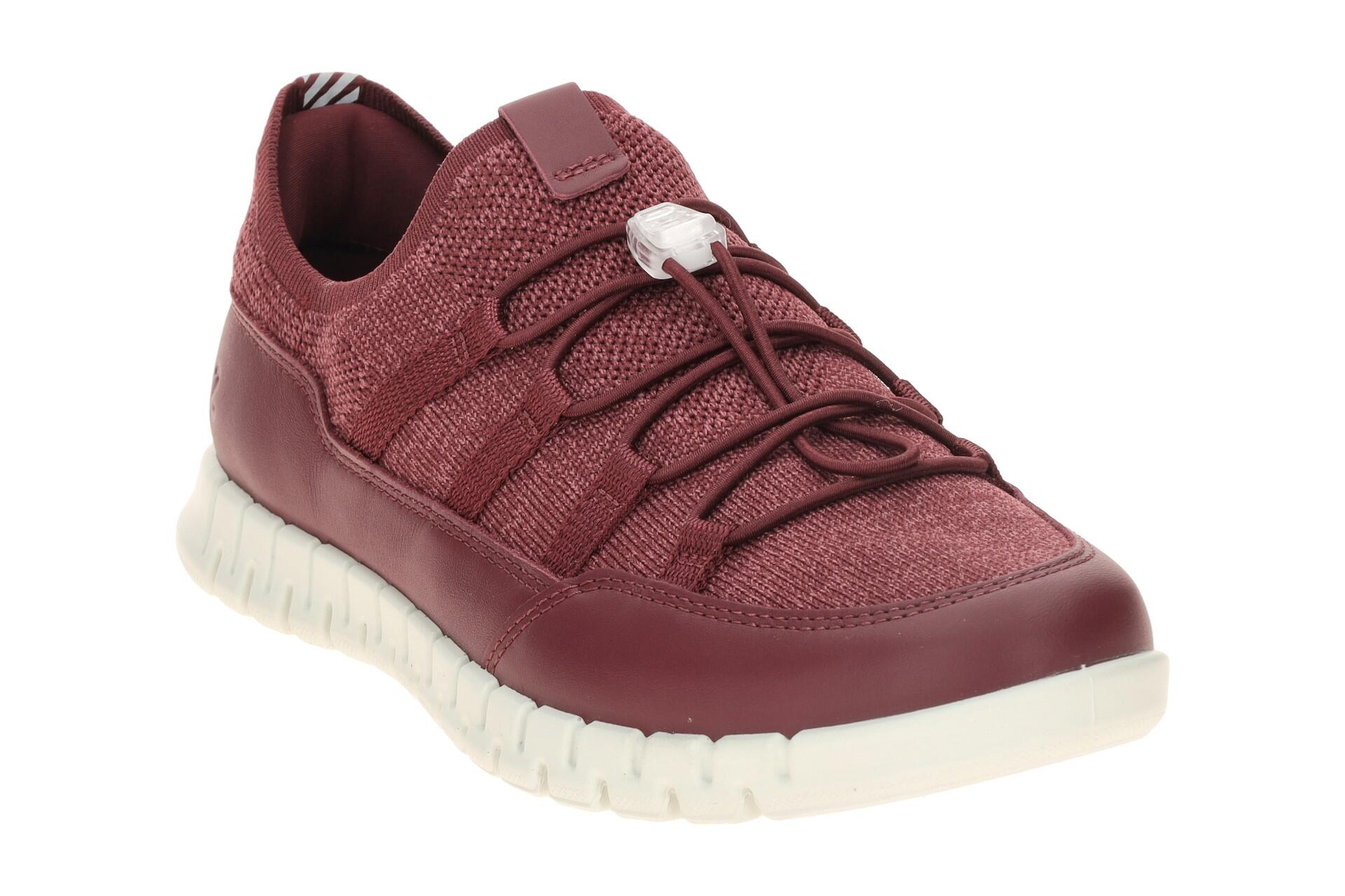 Ecco Gruuv Lite Schuhe rot ruby Easy Slip Gummizug 246303 3/7