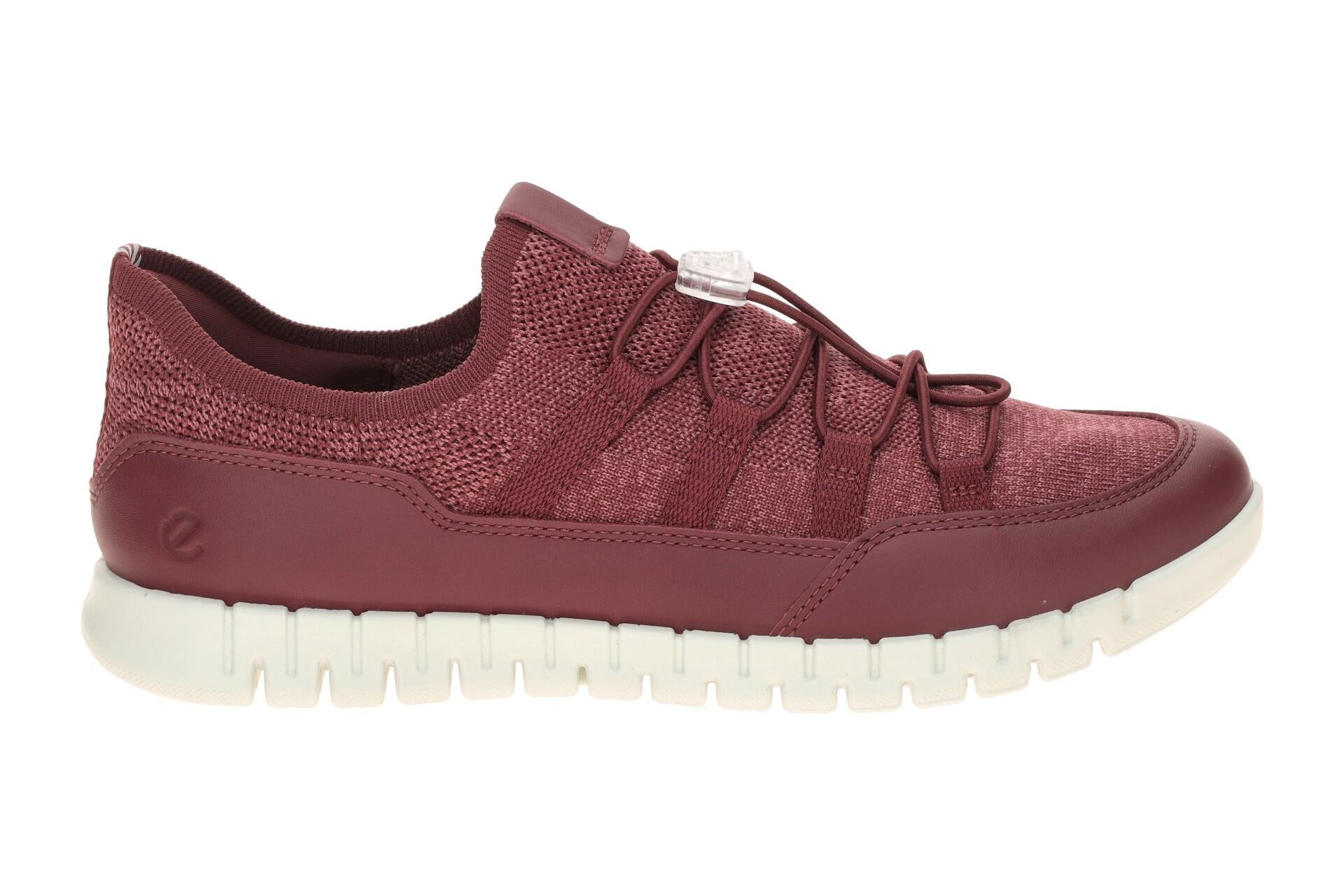 Ecco Gruuv Lite Schuhe rot ruby Easy Slip Gummizug 246303 2/7