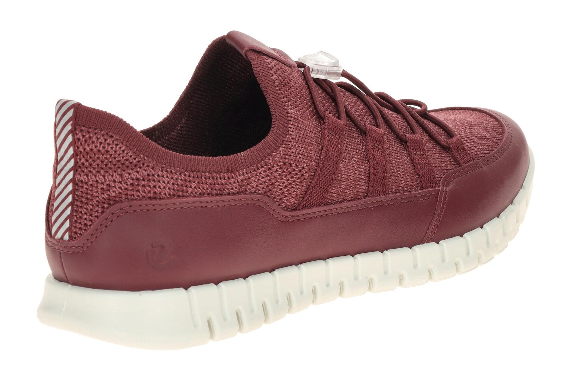 Ecco Gruuv Lite Schuhe rot ruby Easy Slip Gummizug 246303 4/7