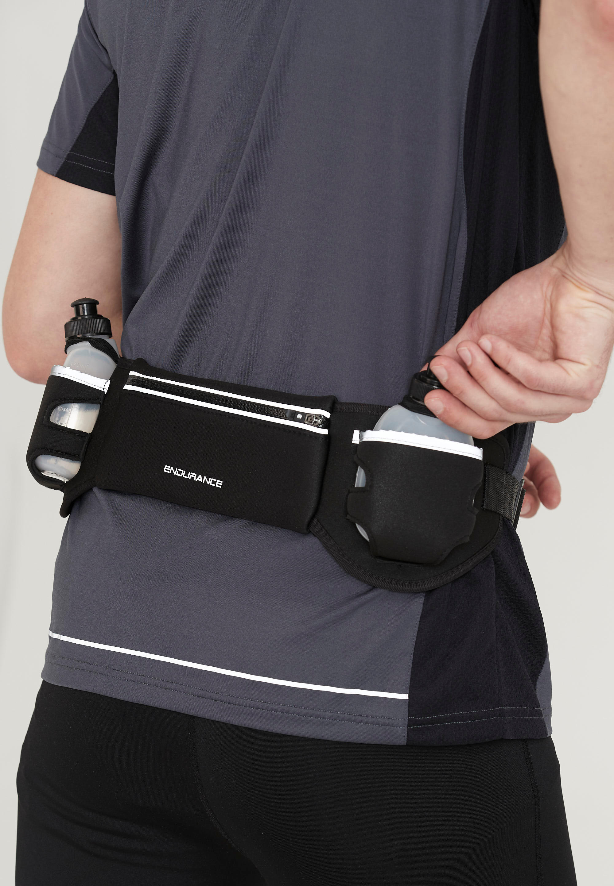 Borsa da palestra con bottiglie Endurance Iskan V2 3/15