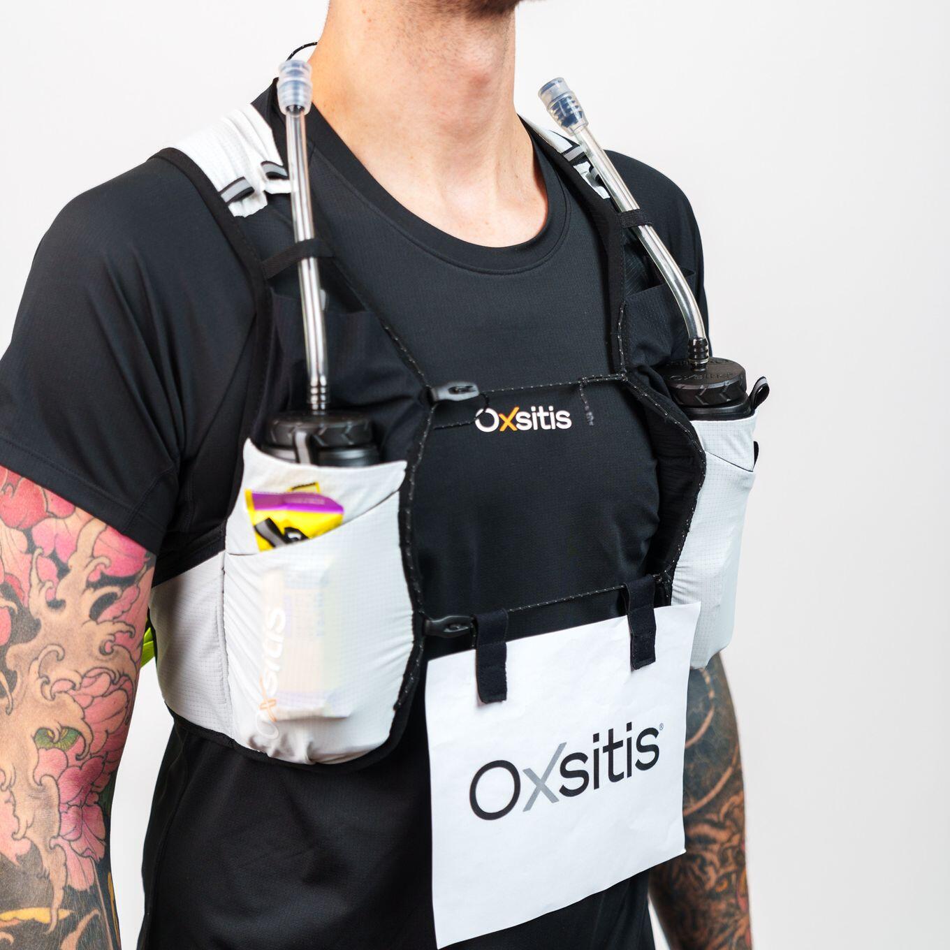 Oxsitis Ghost 8 Grey Orange Hydration Bag 5/5