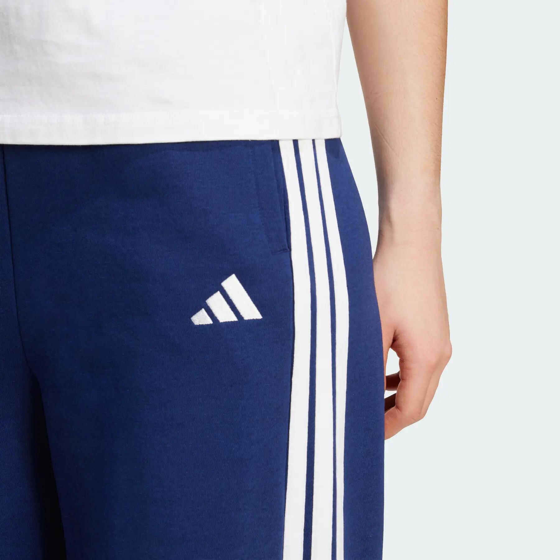 Calças Largas de Fleece adidas 3-Stripes 6/6