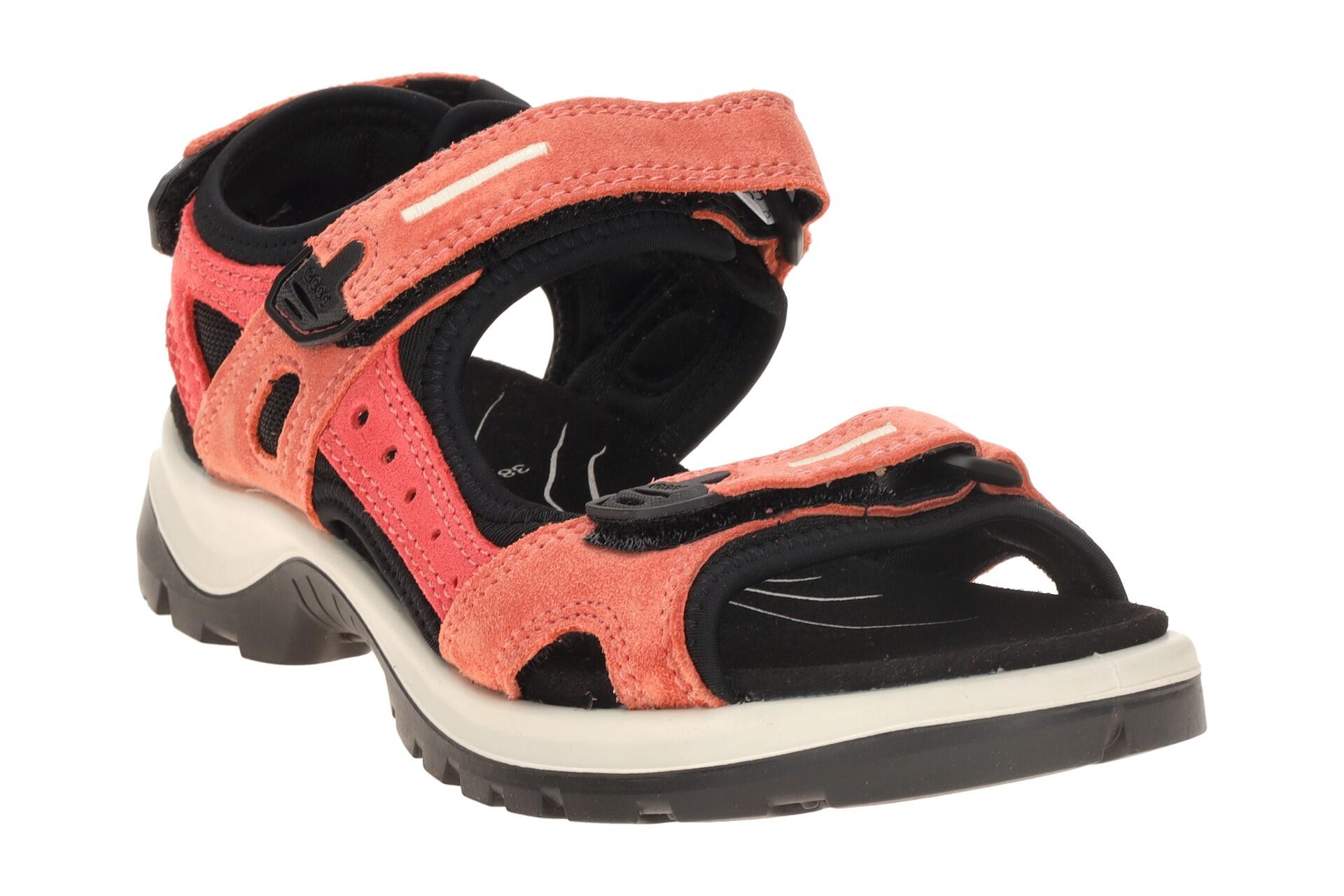 Ecco Offroad Damen Sandale rot coral 069563 3/7
